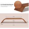 Buy cheap High Quality Portable Bent Wood Laptop Holder Computer Desk Wooden Monitor Stand For Home Office from wholesalers