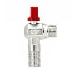 90 Degree 2 Way Angle Valve PN10 PN16 PN20 Male Shower Water Angle Valve