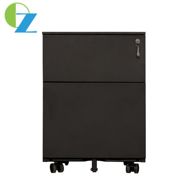 Buy cheap Side Open Mobile Pedestal Filing Storage Cabinet 2 Drawers Lockable Non Kd from wholesalers