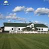 Buy cheap One Stop Project Service Multi Span Agricultural Greenhouses Steel Barns And Sheds from wholesalers