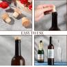 Buy cheap Clear T Cork Stopper Non Spill For Customized Whisky Bottles from wholesalers