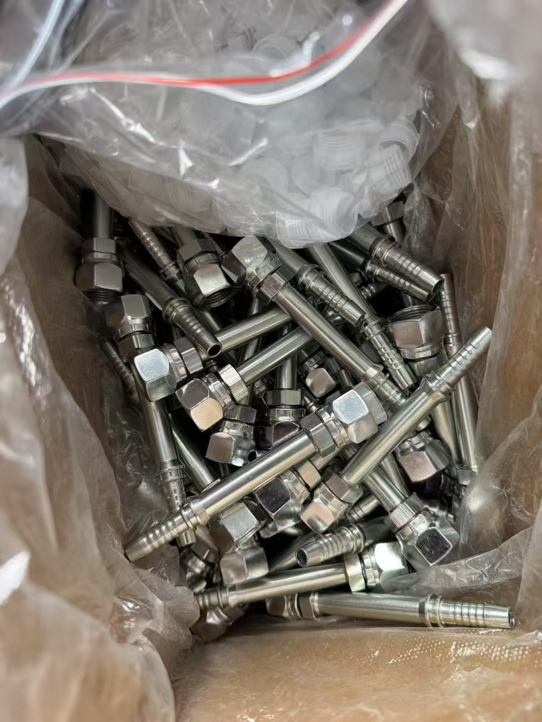 Standards Carbon Steel Hydraulic Hose Fittings For Different Size Inch And 6mm Big Oil Pipe Joint Steel Brake Line Adapters