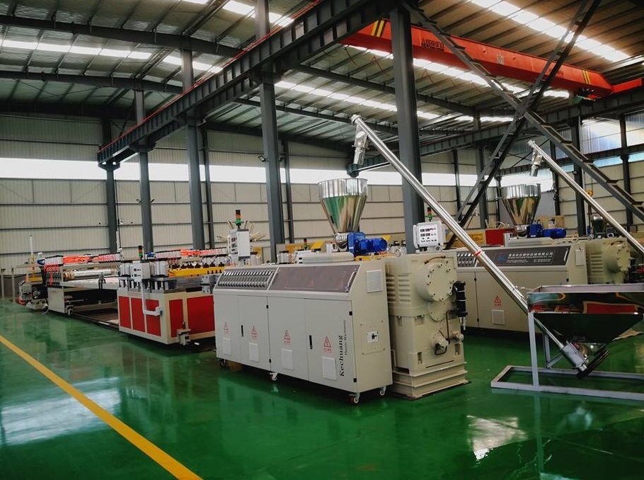 High Speed Capacity PVC Foam Board Production Line