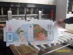 Semi Automatic Die-Cutting Carton Making Machine 900×1900mm Printing Area