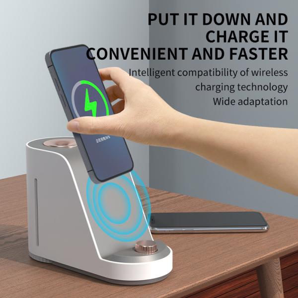 Buy cheap 10W Wireless Charger Phone Holder Cool Mist Air USB Ultrasonic Humidifier from wholesalers