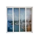 Hurricane Impact Double Glazed Pvc Profile Upvc Sliding Windows