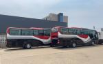 Good Condition 50 Seats Coach Buses Used Bus For Africa with Manual Transmission
