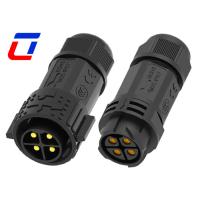 Buy cheap 4 Pin Field Assembly Waterproof Power Connector 50A Male To Female Connector product