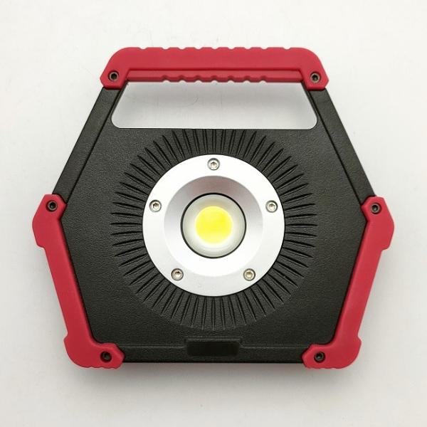 Buy cheap Super Strong Portable LED Work Lights Battery Operated 17.3x3.5x15.6cm ABS Silicone 10W COB from wholesalers