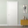 Buy cheap WPC Painting Internal Door , Solid Foam White Wooden Bedroom Door 45mm Thickness from wholesalers