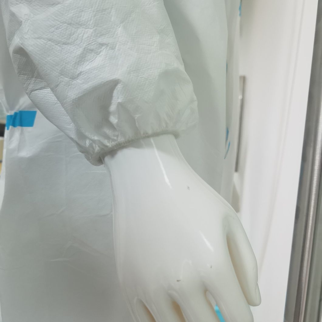 White Waterproof Type5&6 Anti-Static Disposable Coverall Suit Overall