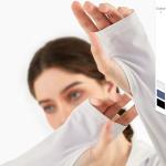 220gsm Women Yoga Jacket Windproof Cycling Jacket Zipper Adjustable Drawstring