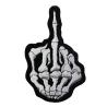 Buy cheap OEM Finger Ghost Motorcycle Club Vest Patches 3D Hand Washable from wholesalers