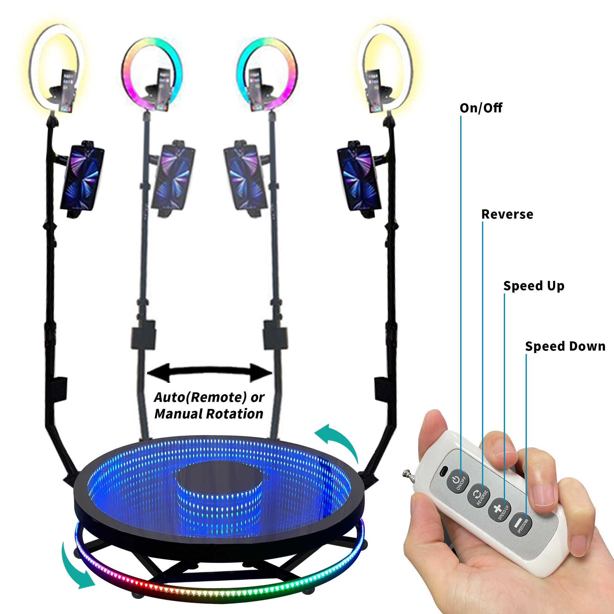 360 Photo Booth Platform for Photos & Videos