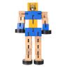 Buy cheap Children'S Toy Puzzle Deformed Wooden Robot Block Hand Play Model from wholesalers