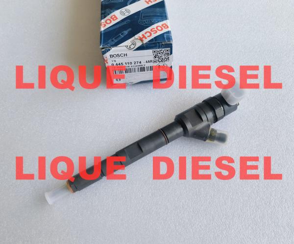 Buy cheap BOSCH common rail injector 0445110274 0445110275 0 445 110 274 0 445 110 275 for HYUNDAI 33800-4A500 338004A500 from wholesalers