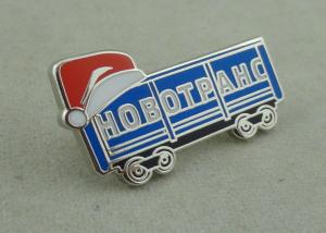 Wholesale Silver Hard Enamel Lapel Pin Brass Die Stamped Promotional Brooch Pin from china suppliers