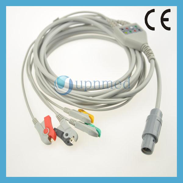 Buy cheap Primedic ecg cable,defirilator ecg cable,4 lead ecg cable from wholesalers