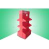 Buy cheap Eco Friendly Red cardboard pop displays Three Shelve To Sell Nightgown & Toys from wholesalers