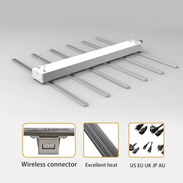 Buy cheap Spider Bar Grow Light Bulbs For Indoor Plants Sam-Sung 600w 660nm from wholesalers