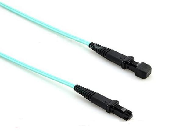 Buy cheap MTRJ-MTRJ Duplex Fiber Optic Patch Cords Premium Quality OM3 10G 50 / 125 from wholesalers