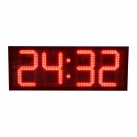 Buy cheap 20 Inch Dip Type Led Digital Clock / Large Electronic Clock For Outdoor product