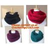 Buy cheap Fashion Accessory New Style Knitting Scarf Loopschal Wave Knit Scarf, Crocheted Ruffle Sca from wholesalers