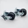 Buy cheap Ball Bearing Light Duty 1-3 inch Furniture PP Black Swivel Caster Wheel for Furniture from wholesalers