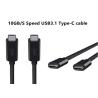 Buy cheap Customized Cell Phone Type C USB Cable White / Black / Colorful 10Gbps 5A 20V from wholesalers