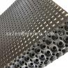 Buy cheap Waterproof Anti - Fatigue Anti - Skid Black Round Hole Rubber Flooring Mat 40x60cm 45x75cm from wholesalers