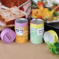 Buy cheap Easy Open End Lid 150mm Paper Tube Box For Tea Custom Logo Printing product