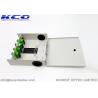 Buy cheap 8 Core Fiber Optic Terminal Box FTB OTB /FTTH Wallmount Termination Box SC APC Steel Tape from wholesalers