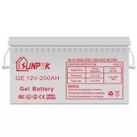 Buy cheap Sunpok 12v 200ah 250ah Gel SLA Battery Deep Cycling Capability Dependable product
