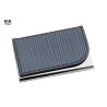 Buy cheap Dual Monogram Travel Business Card Holder Case Laser Logo Printed from wholesalers