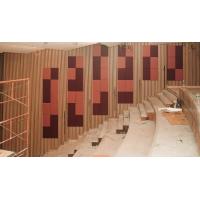 Buy cheap Auditorium Slat Wooden Grooved Acoustic Panels Sound Absorption Building product