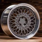 19''20''21''22''forged concave wheels For BMW Benz 2piece wheel silvery bronze
