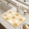 Buy cheap Stocked Kitchen Counter Dish Tools Dustproof Anti-Slip Eco-Friendly Quick Drying Mat from wholesalers