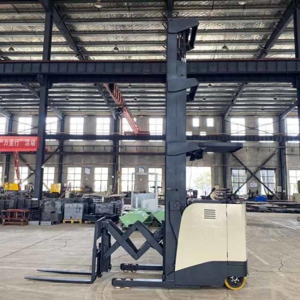 Buy cheap CQD16J 1.6T Battery Operated Reach Truck 1600kg Standing Type Triplex Mast from wholesalers