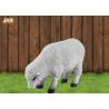Buy cheap Indoor White Polyresin Dolly Sheep Statue Animal Figurines Floor Sculpture Decor from wholesalers