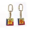 Buy cheap Rotating Doming Decal Metal 3d Zinc Alloy Keychain Customized Prague Souvenir from wholesalers