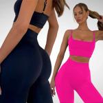 11 Colors Hip Lifting Ladies Yoga Pants Seamless Scrunch Butt Leggings