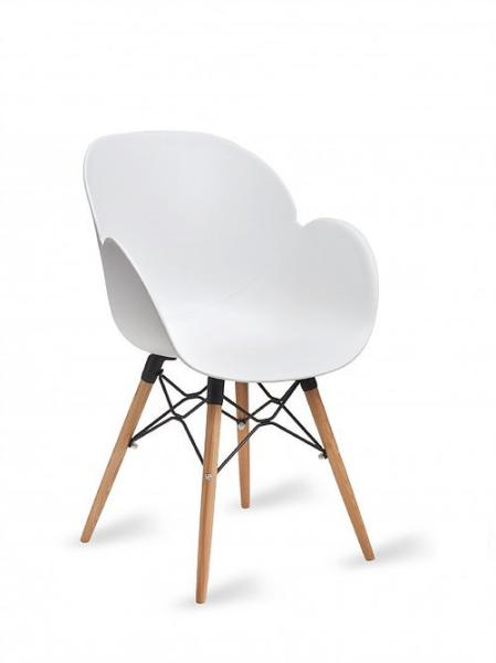 Modern leisure dessert shop dining chair business negotiation clear bar chair