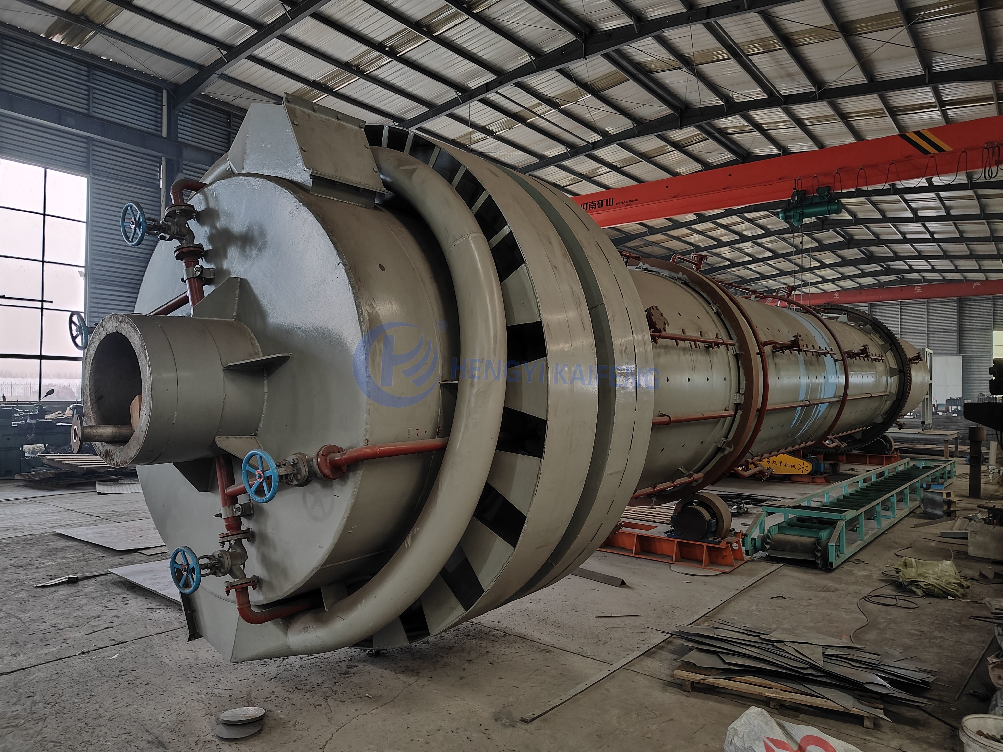 Activated Carbon Activation Furnace Precise Carbon Activation Process With Physical Cooling Carbon Activation Kiln