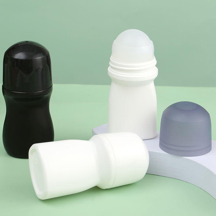 Custom Empty Black 15ml 30ml 50ml 70ml 75ml Portable Plastic Roll on Body Fragrance Deodorant and Antiperspirant Stick Deodorant