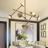 Buy cheap Modern Nordic Pendant lamp Gold Trumpet Lamp Vintage Retro Horn delightfull sputnik chandelier（WH-MI-212) from wholesalers