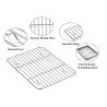 Buy cheap Corrosion Resistance ISO9001 500mm Oven Grill Rack For Cookie from wholesalers