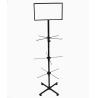 Buy cheap 3 Tiers 550mm Width 1780mm Height Rotating Display Rack For Phone Case from wholesalers
