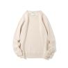 Buy cheap Winter Fleece Oversized Pullover Hoodie Sweatshirt Custom Logo Unisex Plain Crew Neck from wholesalers