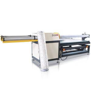 China Semi Automatic Mattress Rolling Machine Latex Mattress Manufacturing Machines on sale