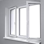 Waterproof Pvc Double Glass Casement Window Plastic Patio French Casement Swing